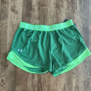 NWT Green Under Armour Shorts